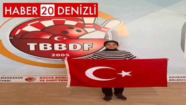 Babadağ’ın altın kızı Mukaddes, Avrupa şampiyonasında Denizli’yi temsil edecek