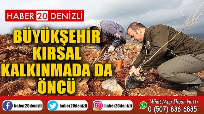 Büyükşehir kırsal kalkınmada da öncü