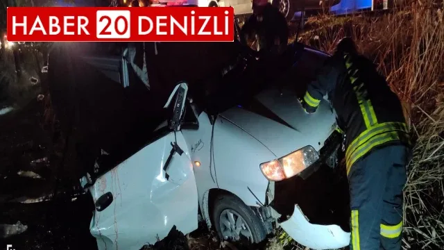 Tarlaya uçan minibüs gence mezar oldu; 1 ölü, 2 yaralı