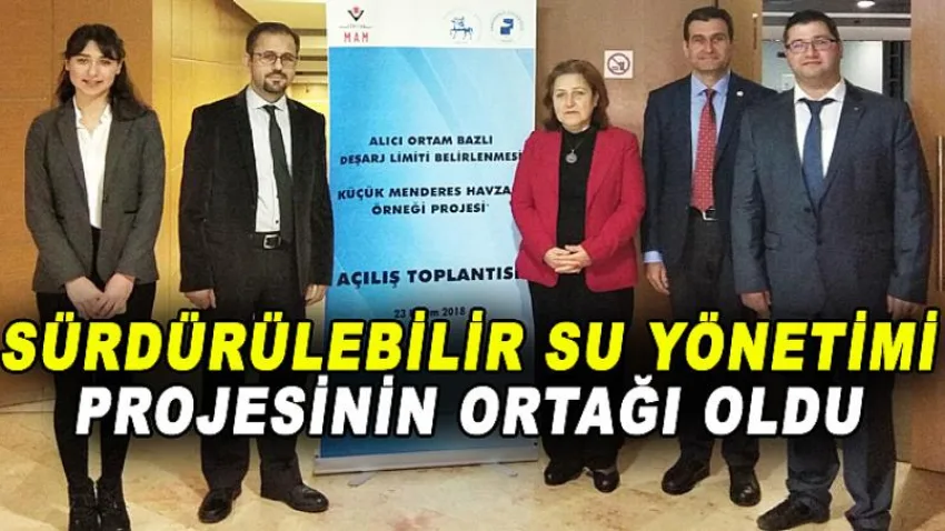 Sürdürülebilir Su Yönetimi Ortağı Oldu