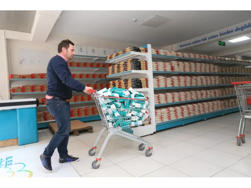 Pamukkale Belediyesi Sosyal Market 7 yaşında