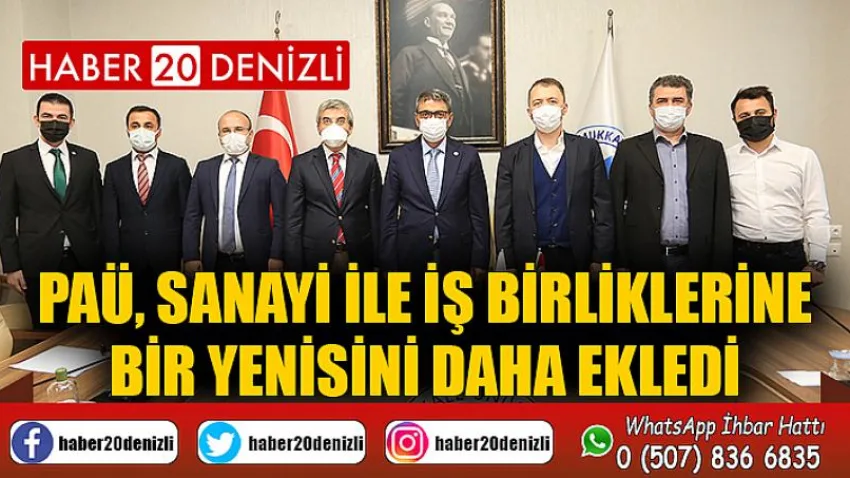 PAÜ, Sanayi ile İş Birliklerine Bir Yenisini Daha Ekledi