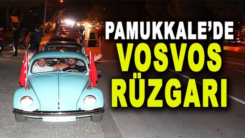 Pamukkale’de Vosvos Rüzgarı