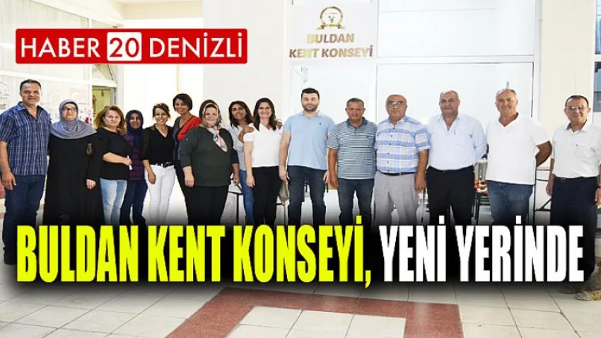 Buldan Kent Konseyi, yeni yerinde