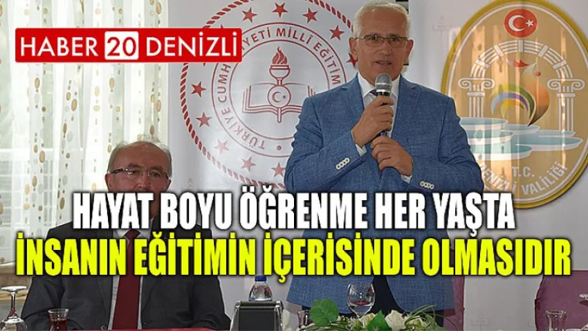 Hayat Boyu Öğrenme Her Yaşta İnsanın Eğitimin İçerisinde Olmasıdır