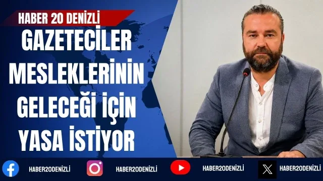 Gazeteciler mesleklerinin geleceği için yasa istiyor