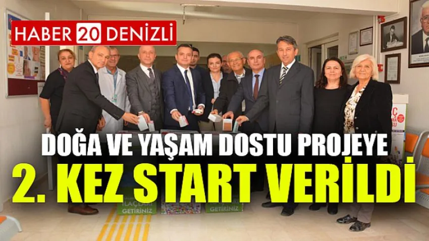 Doğa ve yaşam dostu projeye 2. kez start verildi
