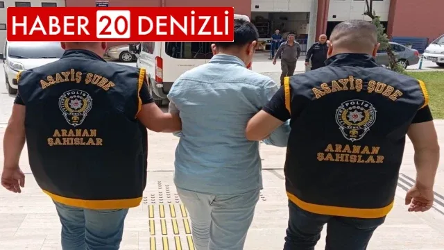 Denizli’de 51 yıl hapisle aranan 2 kişi yakalandı