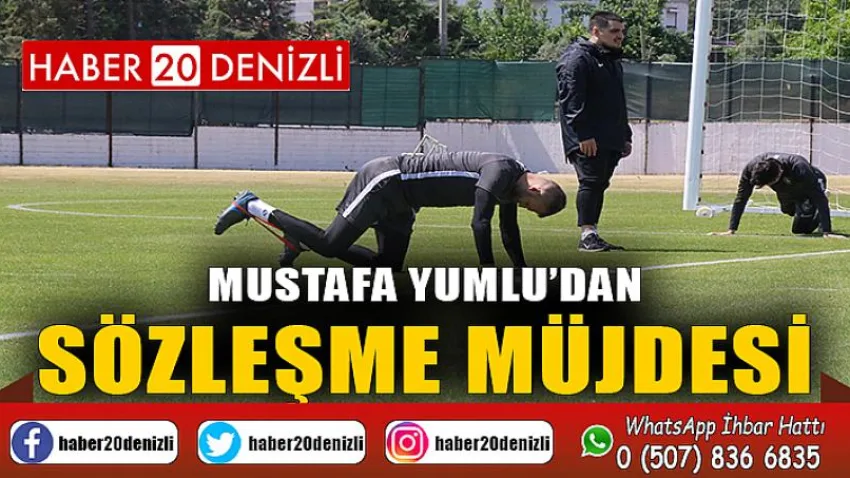 Mustafa Yumlu’dan sözleşme müjdesi