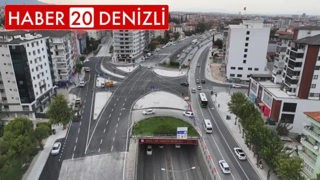 Denizli’de akıllı kavşaklar artıyor, trafik yoğunluğu azalıyor