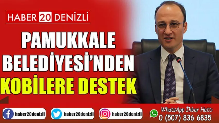 Pamukkale Belediyesi’nden Kobilere Destek