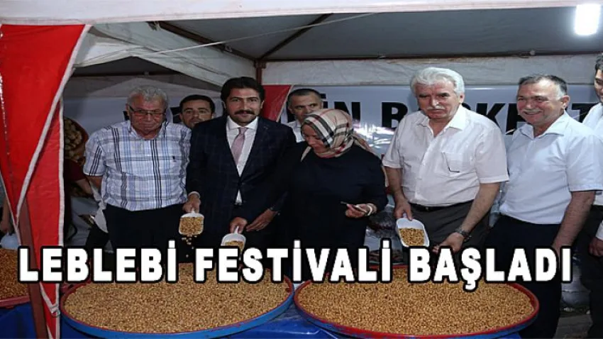 Leblebi Festivali Başladı
