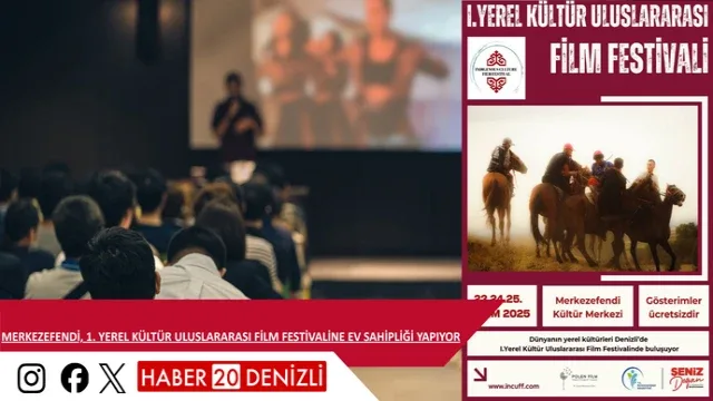 Merkezefendi, 1. Yerel Kültür Uluslararası Film Festivaline Ev Sahipliği Yapıyor