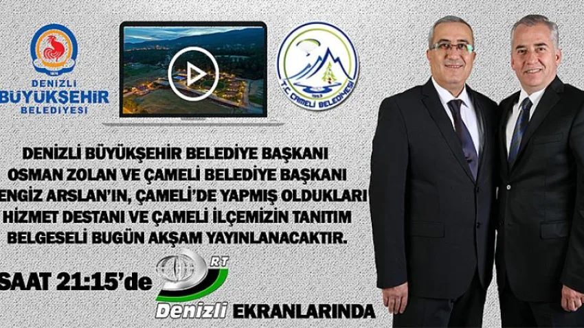 Çameli Belediyesi'nden Tanıtım Filmi