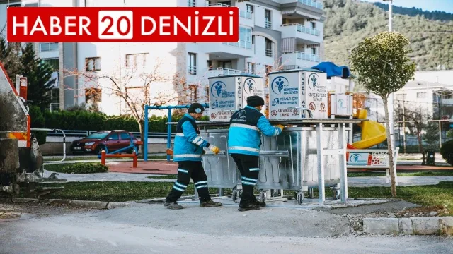 Sağlıklı ve temiz bir Merkezefendi için… YER ALTI ÇÖP KONTEYNERİ 80 FARKLI NOKTAYA YERLEŞTİRİLDİ