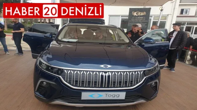 Türkiye'nin otomobili Togg, Denizlililerle buluştu