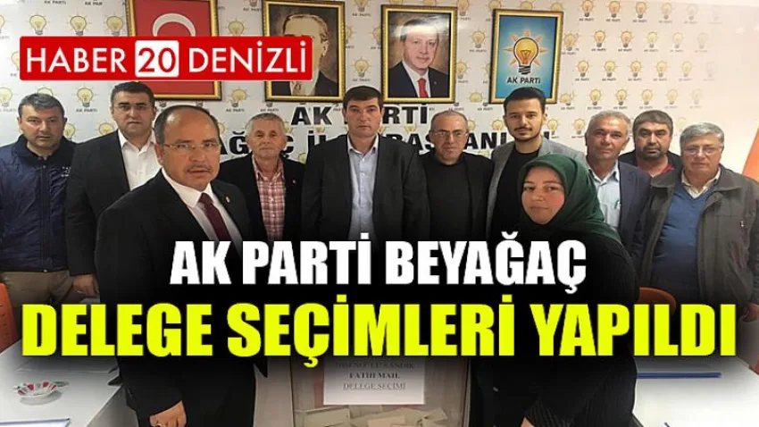 Ak Parti Beyağaç Delege Seçimleri Yapıldı