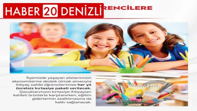 Başer’in yeni projesi ihtiyaç sahibi öğrencilere yönelik oldu