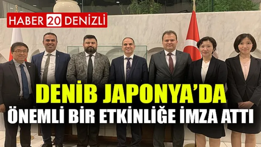 DENİB Japonya’da Önemli Bir Etkinliğe İmza Attı