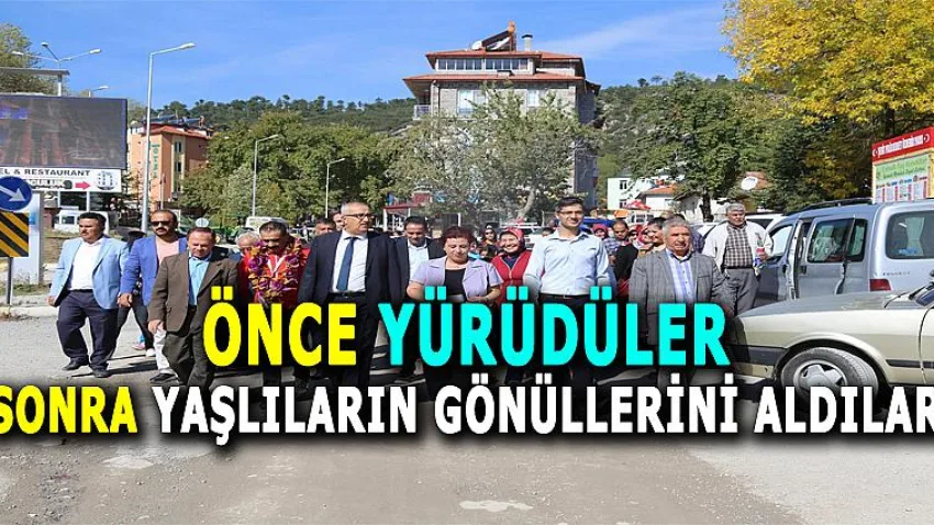 Çameli'de Farkındalık için Yürüdüler