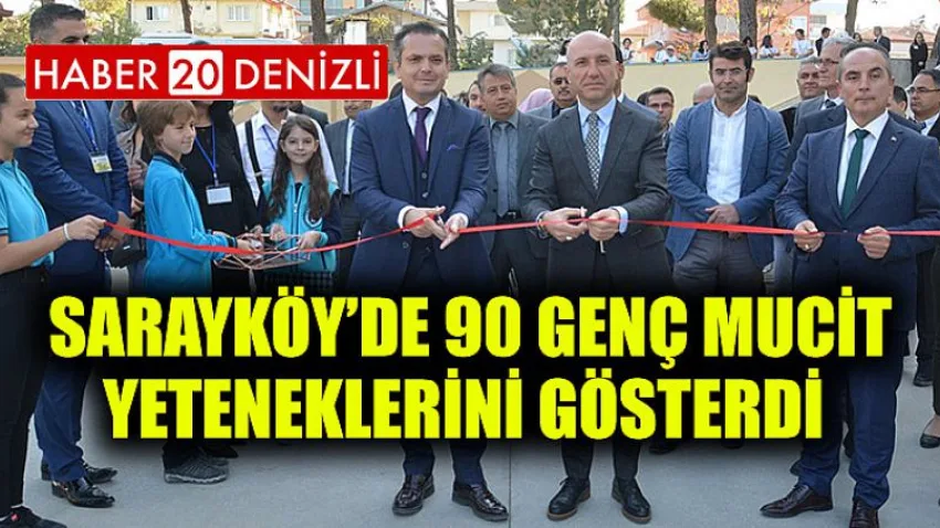Sarayköy’de 90 genç mucit yeteneklerini gösterdi