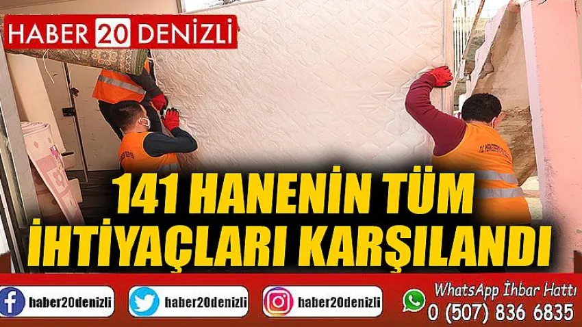 Merkezefendi Belediyesi Mobilya ve Beyaz Eşya Desteğini Sürdürüyor