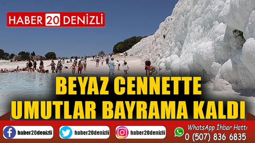 Beyaz cennette umutlar bayrama kaldı