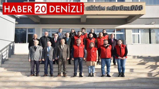 Gönüllü Rehber Öğretmenlerden Oluşan 'Psikososyal Destek Hizmetleri Ekibi Denizli’den Deprem Bölgesine Yola Çıktı