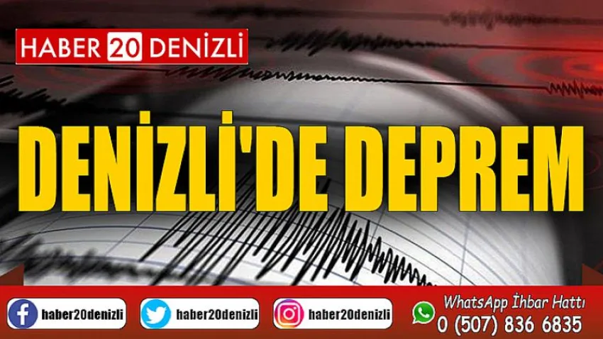 Denizli'de Deprem