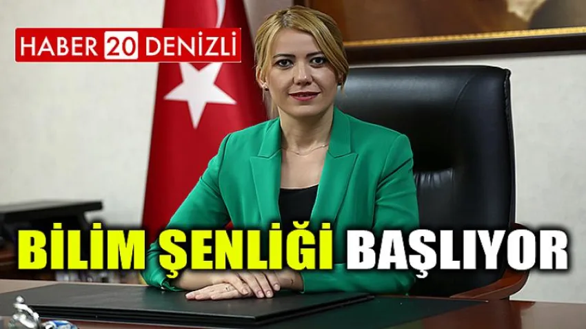 Bilim Şenliği Başlıyor
