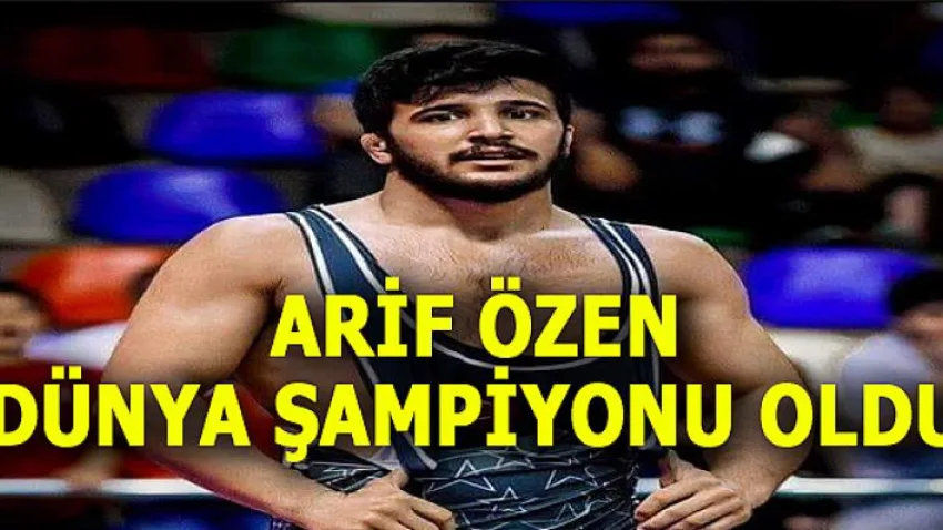 Arif Özen Dünya Şampiyonu Oldu