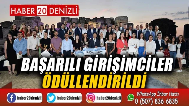 Başarılı Girişimciler Ödüllendirildi