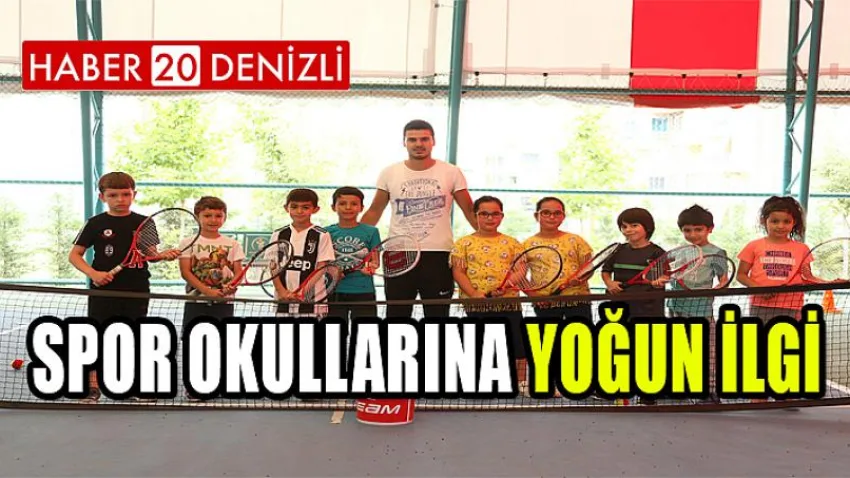 Yaz Spor Okullarına Yoğun İlgi
