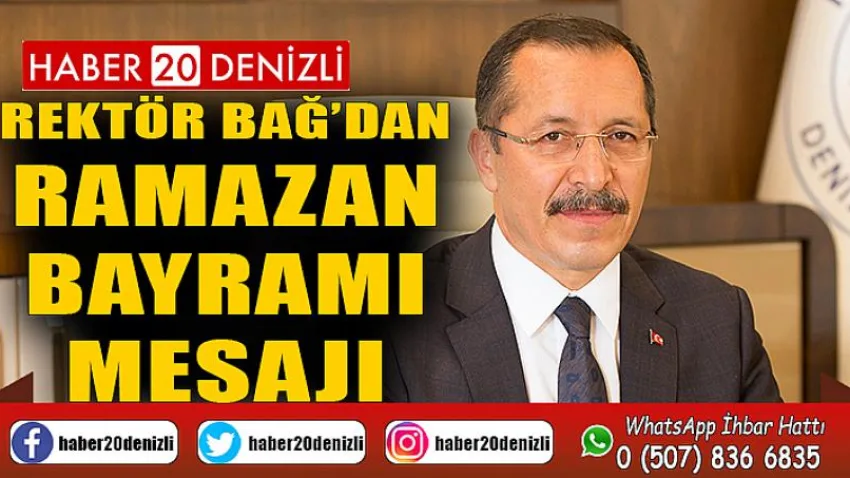Bayram Sevincini Yan Yana Olamasak Da, Kurduğumuz Gönül Köprüleri ile Yine Bir Aradaymışçasına Yaşayacağız