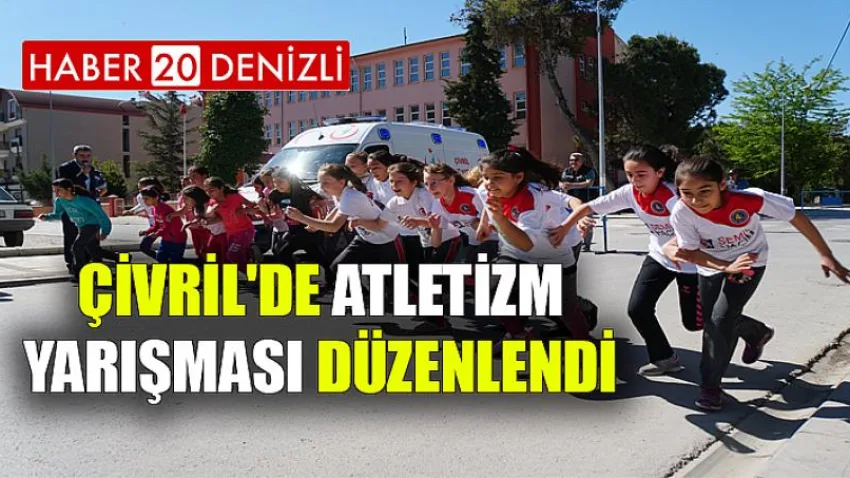 Çivril'de Atletizm Yarışması Düzenlendi