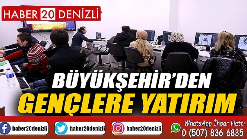Büyükşehir’den gençlere yatırım