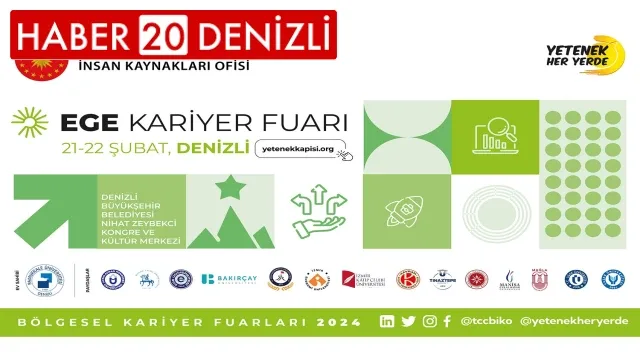 EGEKAF 24 on binlerce öğrenci ve mezuna kapılarını Denizli’de açıyor