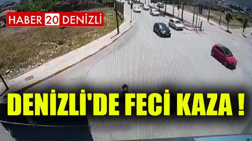 Denizli'de Feci Kaza !