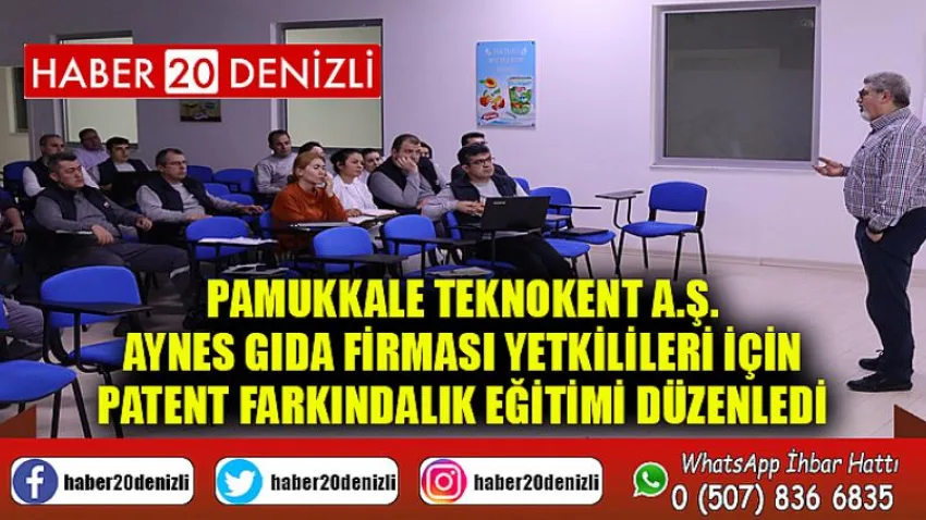 Patent Farkındalık Eğitimi Düzenledi