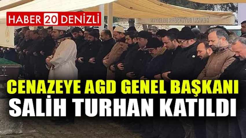 Cenazeye Agd Genel Başkanı Salih Turhan Katıldı