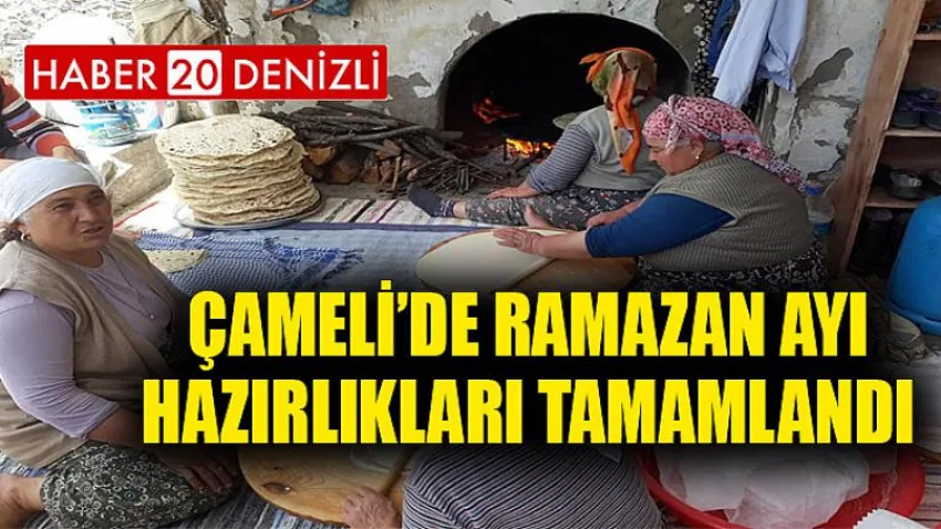 Çameli’de Ramazan Ayı Hazırlıkları Tamamlandı