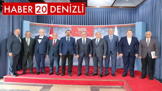 Denizli OSB Başkanvekili Filiz teknik üniversite için görüşmeler gerçekleştirdi