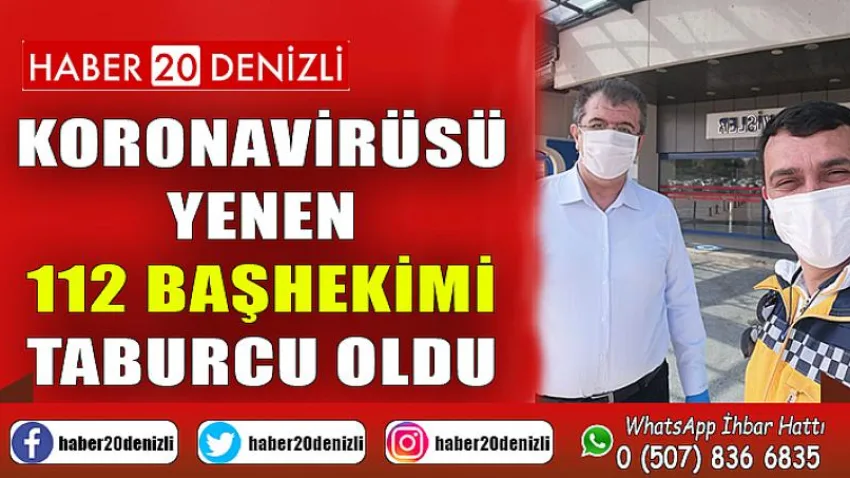 Korona virüsü yenen 112 başhekimi taburcu oldu
