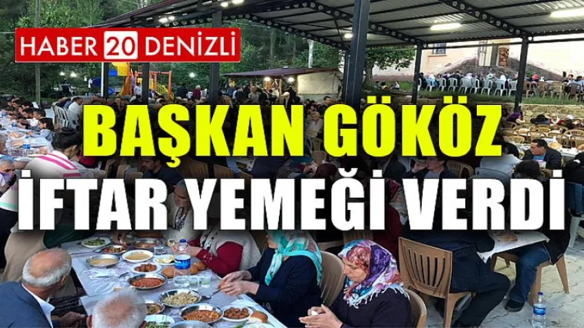 Başkan Gököz İftar Yemeği Verdi