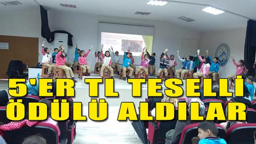 5'Er Tl Teselli Ödülü Aldılar