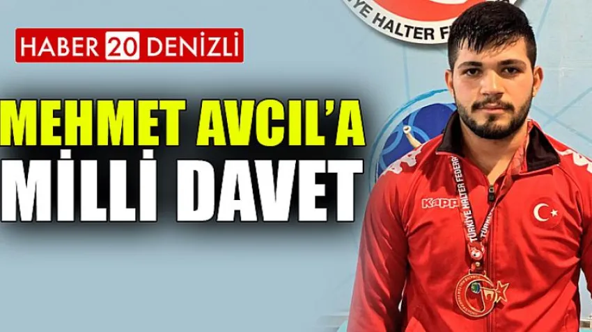 Mehmet Avcıl’a Milli Davet