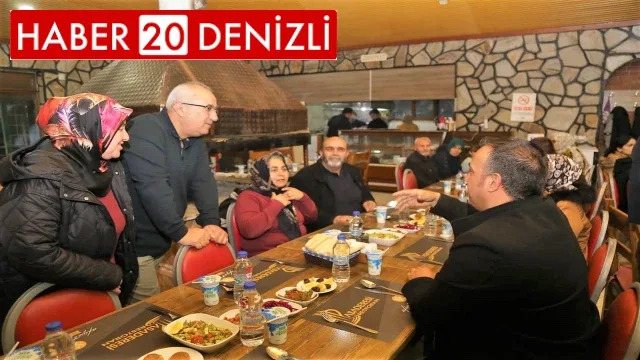 Çameli’nde depremzede aileler gönül sofrasında buluştu