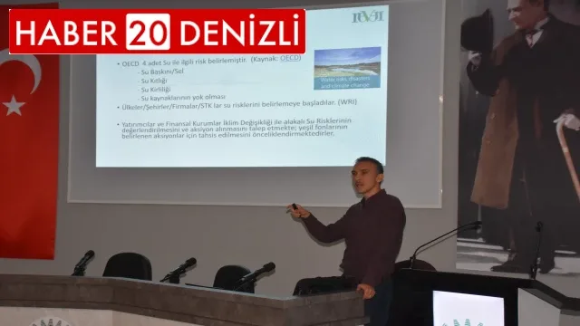 Denizli OSB’de su ayak izi eğitimi gerçekleştirildi