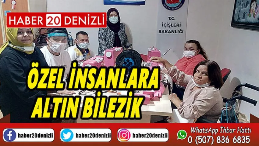 Özel insanlara altın bilezik