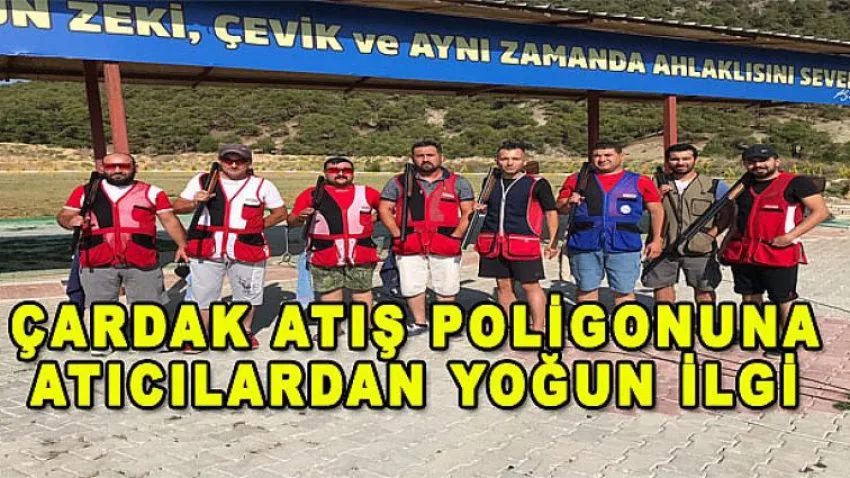 Çardak Atış Poligonuna Atıcılardan Yoğun İlgi
